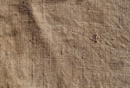Brown color hessian sack cloth pattern. abstract background and texture for design.の写真素材
