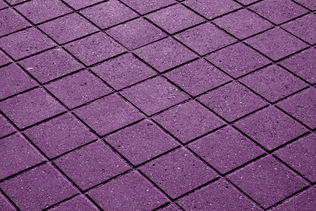Violet toned pavement surface. Abstract background and texture for design.の写真素材