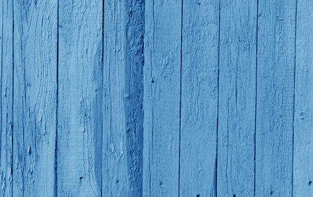 Old wooden wall in navy blue color. Abstract background and texture for design.の写真素材