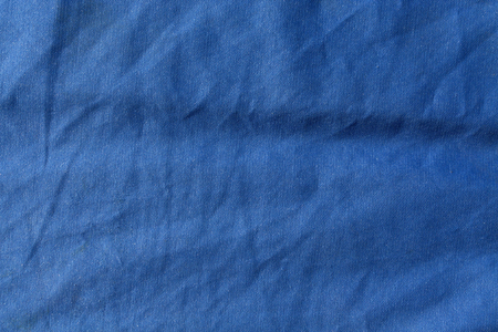 Blue color sack cloth texture. Abstract background and texture.の写真素材