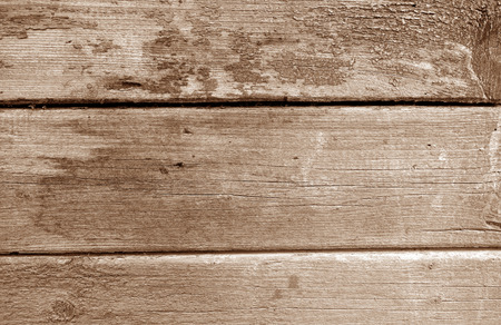 Weathered wooden painted wall in brown tone. Abstract background and texture for design.の写真素材