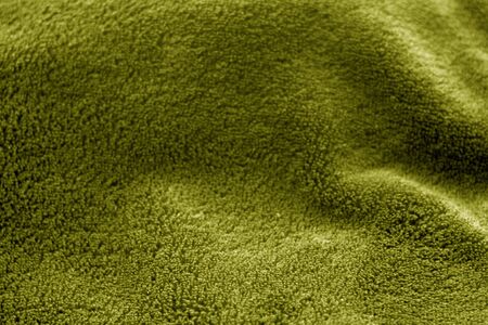 Sack cloth texture with blur effect in yellow color. Abstract background and texture.の写真素材