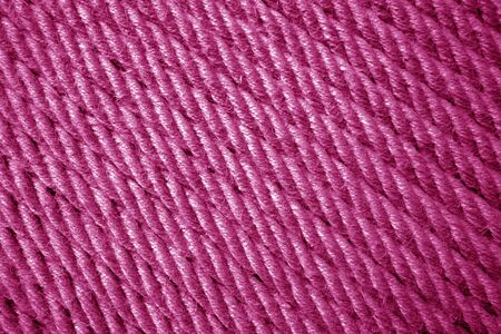 Jute rope pattern in pink tone. Abstract background and texture for design.の写真素材