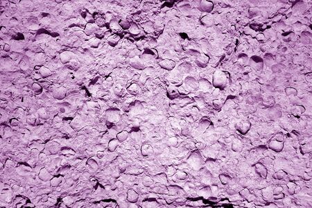 Shell rock stone close-up in purple tone. Abstract background and texture for design.の写真素材