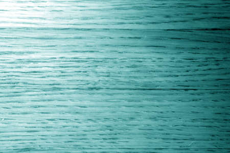 Oak bard pattern and texture as background in cyan tone. Surface and natural pattern.の写真素材