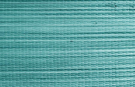 Natural bamboo wallpaper texture in cyan color. background and texture.の写真素材