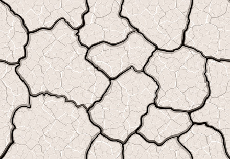 bright decorative plaster is similar to clay with flat petals with cracks pattern and highlighted with stitches of different scale seamless patternのイラスト素材