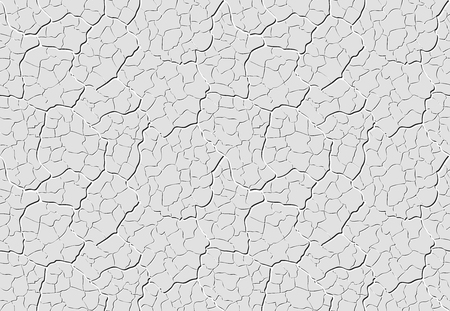 grey decorative plaster is similar to clay with flat petals and highlighted with stitches of different scale seamless patternのイラスト素材