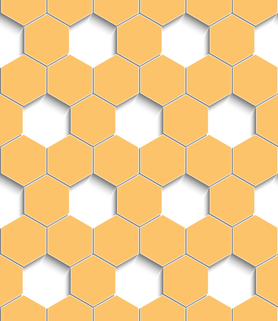 The perforated three-dimensional geometric pattern design.のイラスト素材