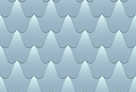 Light blue shingles wavy shape
Seamless vector background similar to the seaのイラスト素材