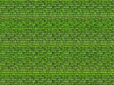 Bright green seamless pattern. Body cells under a microscope. Print for fabric