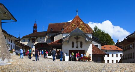 The town of Gruyere.のeditorial素材