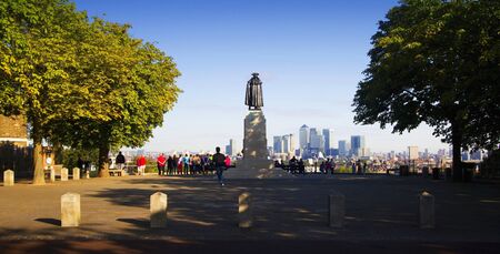 The City of London and Greenwich.のeditorial素材