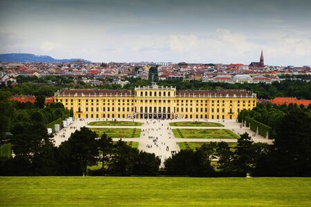 Schonbrunn palace and gardens.のeditorial素材
