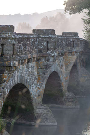 Bridge in the fog