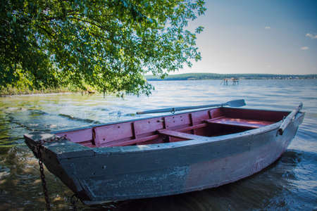 fishing boatの写真素材