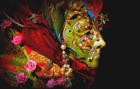 Mask of Venice carnivalの写真素材