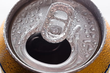 Aluminum can of  beer,soda.