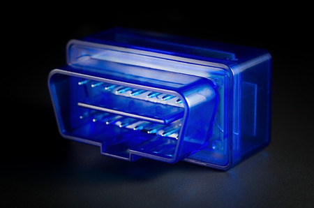 Portable scanner obd2 for engine diagnostic.
