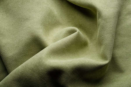 Soft Velor Fabric with Folds Closeupの写真素材