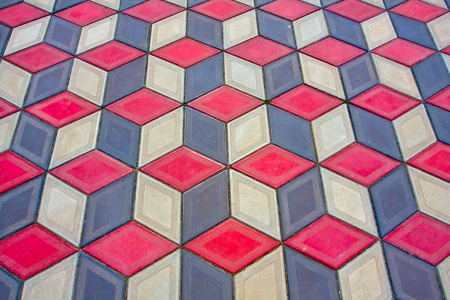 color pavement surface - abstract backgroundの写真素材