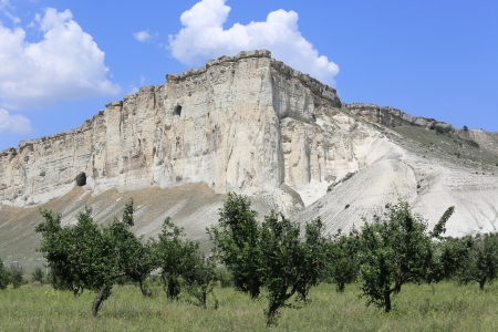 White Rock mountain in Crimeaの写真素材