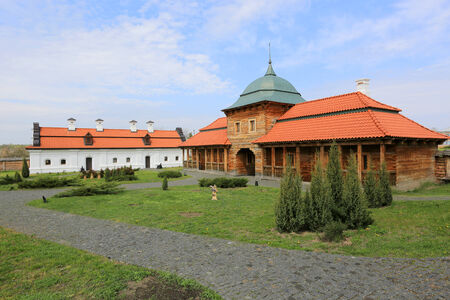 National Historic and Architectural Complex "Residence Bohdan Khmelnytsky".Ukraine, Chyhyryn townのeditorial素材