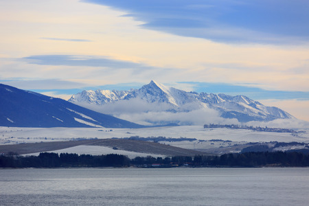 Tatra Mountains, take it in Slovakiaの写真素材