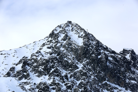 Tatra Mountains, Lomniysky Stit. Slovakiaの写真素材
