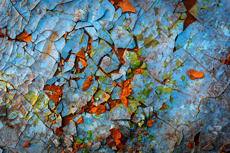 Old paint surface - abstract backgroundの写真素材