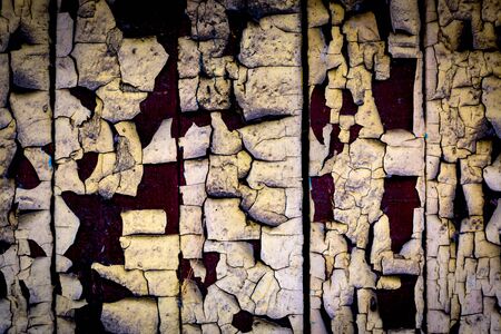 old cracked painted surafce - abstract backgroundの写真素材