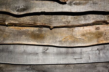 aged wooden wall - abstract backgroundの写真素材