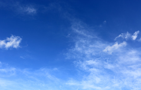 abstract summer sky with cloudsの写真素材