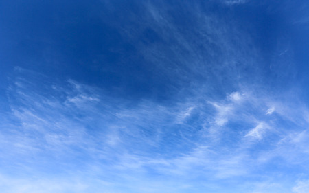 abstract clouds in summer blue skyの写真素材