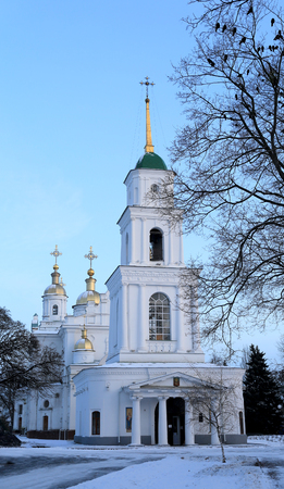 The Holy Dormition Cathedral in Poltava, Ukraineの写真素材