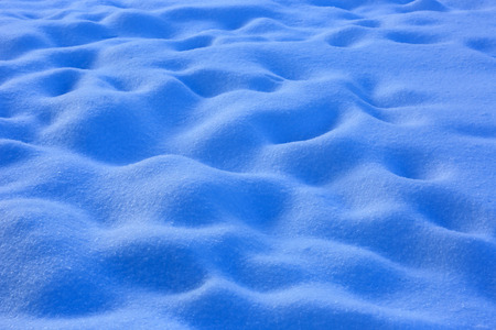 Nice blue snow surface - abstract natural backgroundの写真素材