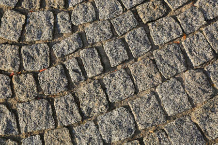 Abstract background with stone pavement surfaceの写真素材