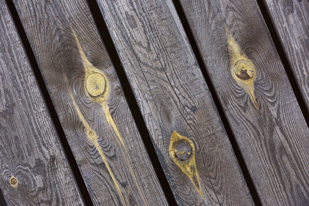 old wooden wall with planks -  abstract backgroundの写真素材