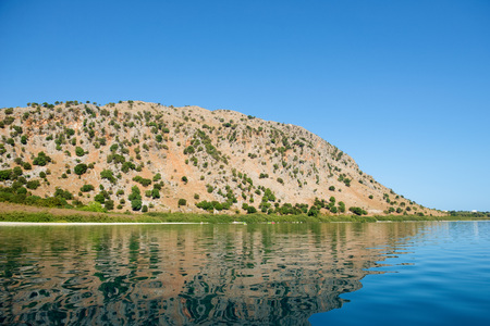 lake in the hillsの写真素材