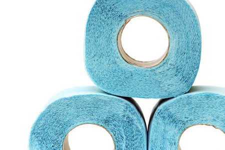 toilet paper rollsの写真素材