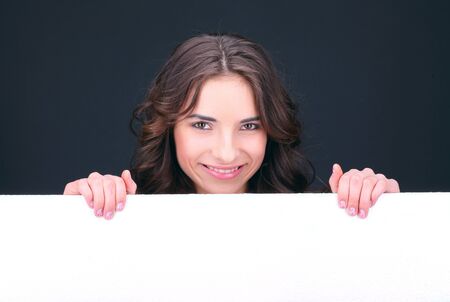 A portrait of a smiling girlの写真素材