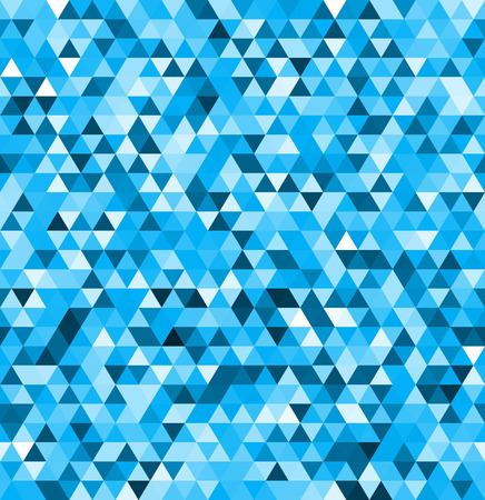 Geometric abstract background. Triangle seamless patternのイラスト素材