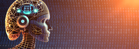 Artificial intelligence and future technologies. AI Learning and Artificial Intelligence Concept....