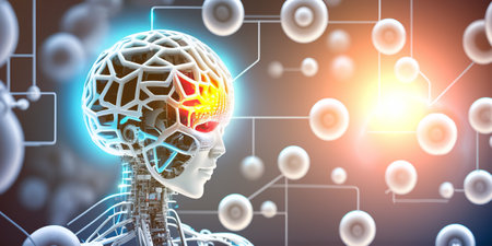 Artificial intelligence and future technologies. AI Learning and Artificial Intelligence Concept....
