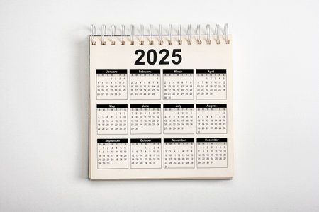 Calendar Year 2025 schedule. appointment and planning on calendar. page of calendar 2025....
