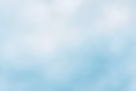 Minimalistic light blue blurred backdrop, ideal for creative layouts, corporate presentations, web pages, product display, flyer templates, invitation cards, header imagesの写真素材