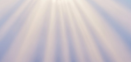 Gentle beams of light shining on soft pastel background, beautiful and peaceful concept representing...