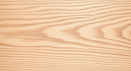 Yellow wooden table top or wall panel. Concept of natural material, clean home decor, and minimalist rustic designの写真素材