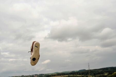 Stray shoeの写真素材
