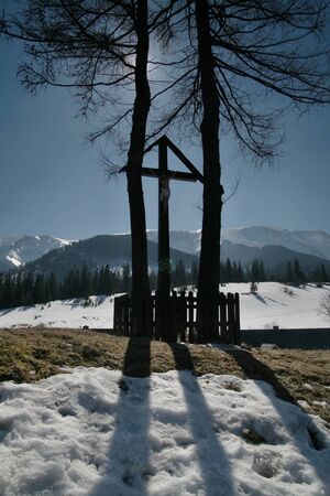 Prayer place in Slovakiaの写真素材